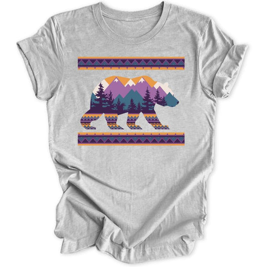 Pattern Grizzly Unisex T-Shirt - Wild Spirit