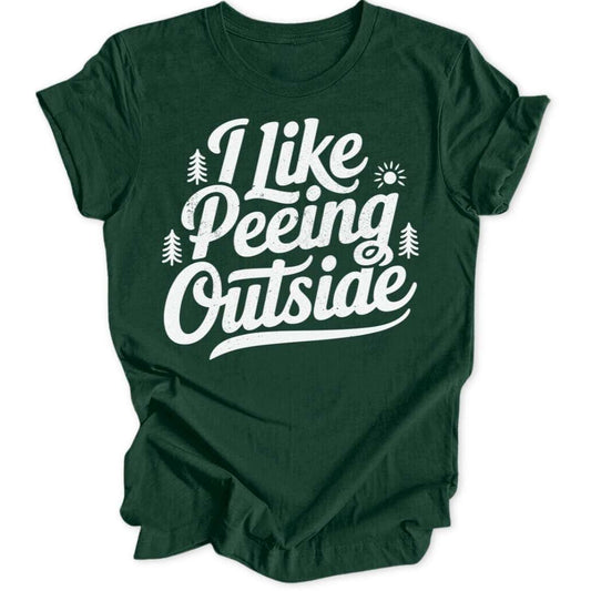 Peeing Outside Unisex T-Shirt - Wild Spirit