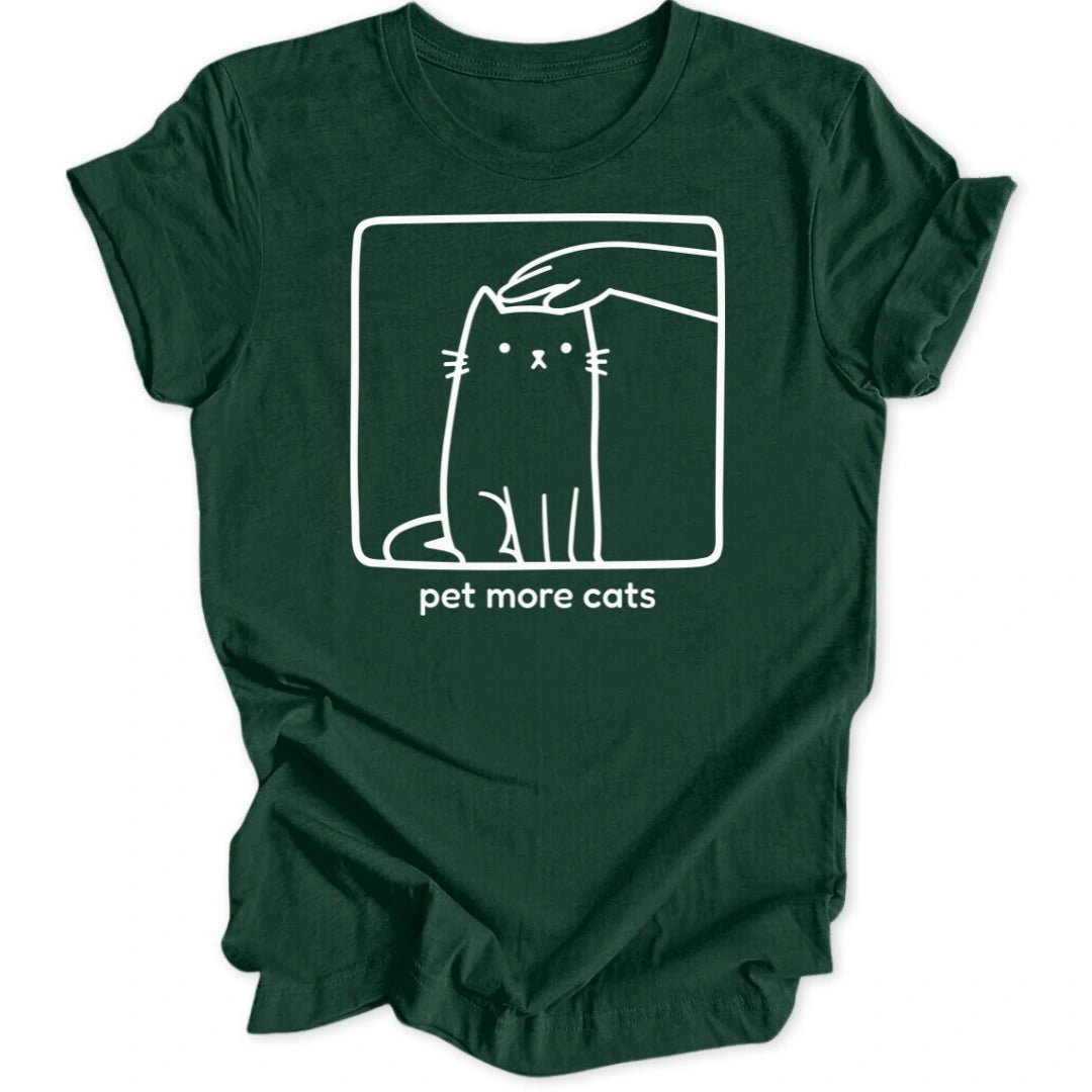 Pet More Cats Unisex T-Shirt - Wild Spirit