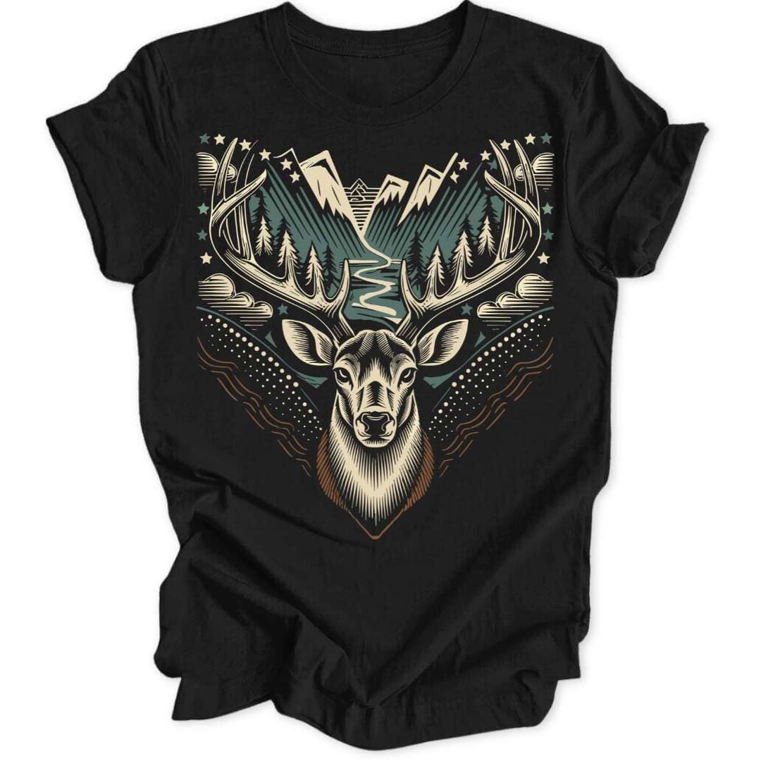 Pfadfinder Hirsch Unisex T-Shirt - Wild Spirit
