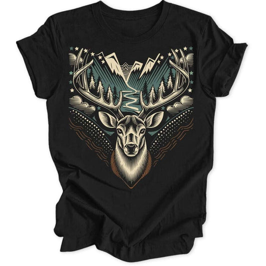 Pfadfinder Hirsch Unisex T-Shirt - Wild Spirit