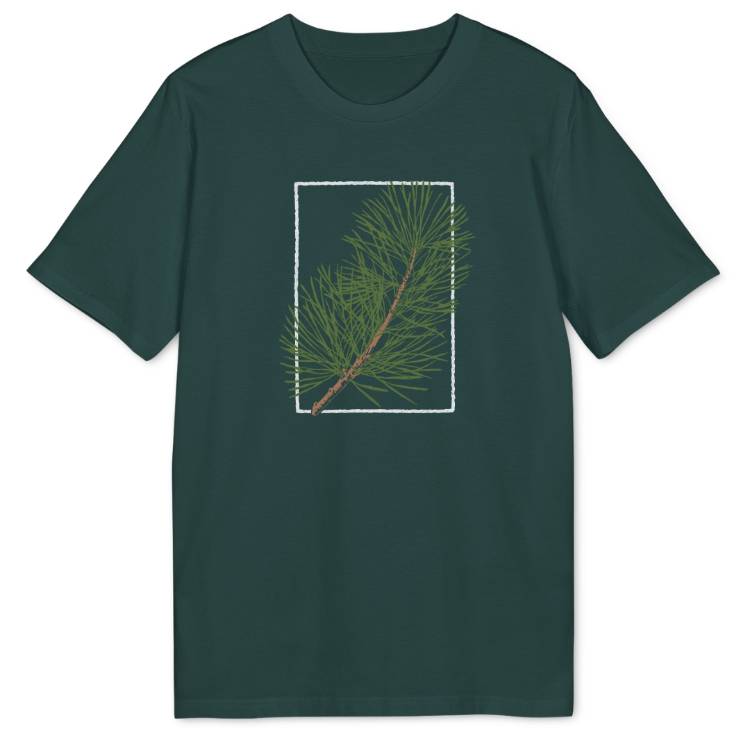 Pine Rectangle Bio T-Shirt - Wild Spirit