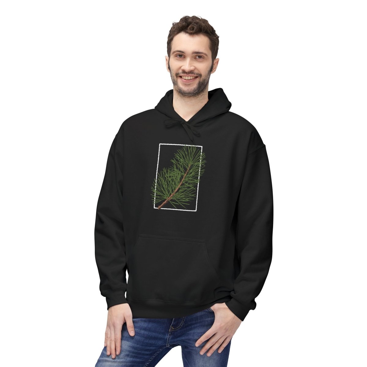 Pine Rectangle Unisex Hoodie - Wild Spirit