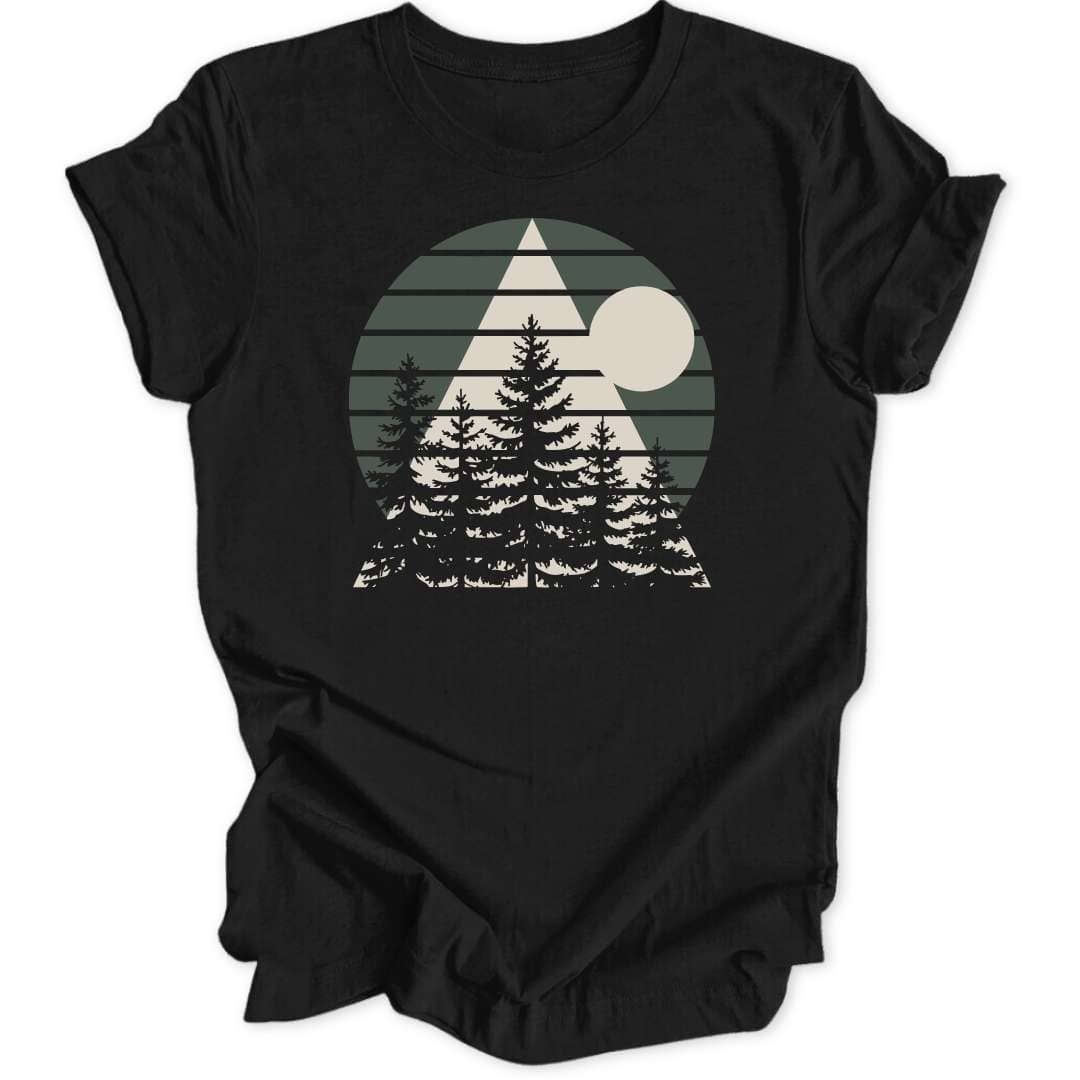 Pines Triangle Unisex T-Shirt - Wild Spirit