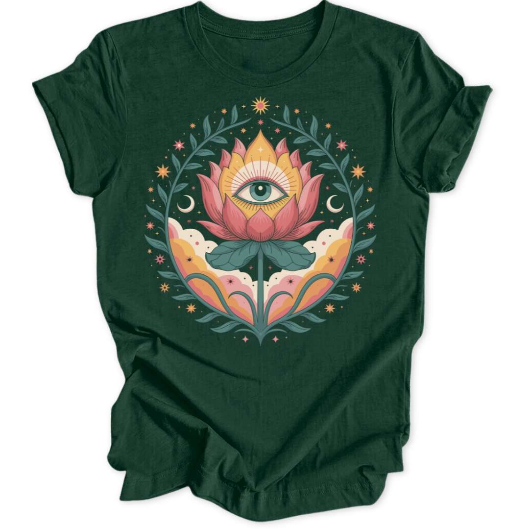 Pink Lotus Unisex T-Shirt - Wild Spirit