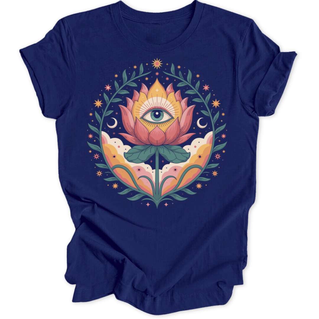 Pink Lotus Unisex T-Shirt - Wild Spirit