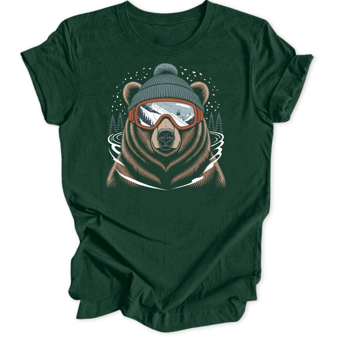 Pisten Bär Unisex T-Shirt - Wild Spirit