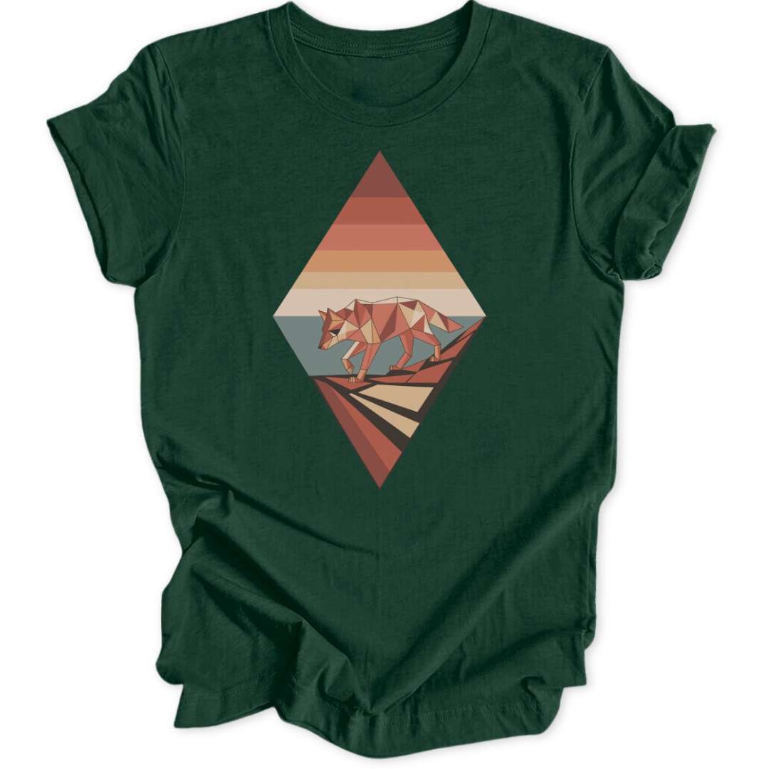 Poly Wolf Unisex T-Shirt - Wild Spirit