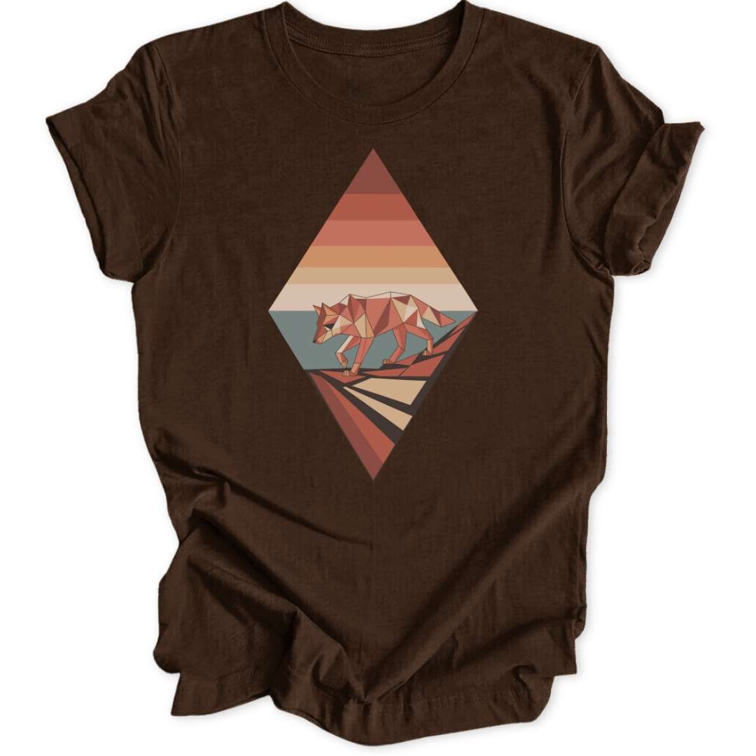 Poly Wolf Unisex T-Shirt - Wild Spirit