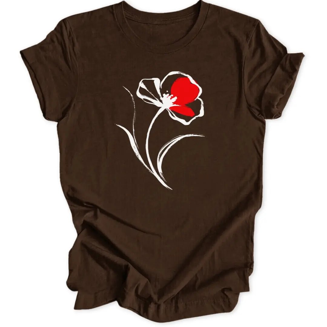 Poppy Art Unisex T-Shirt - Wild Spirit