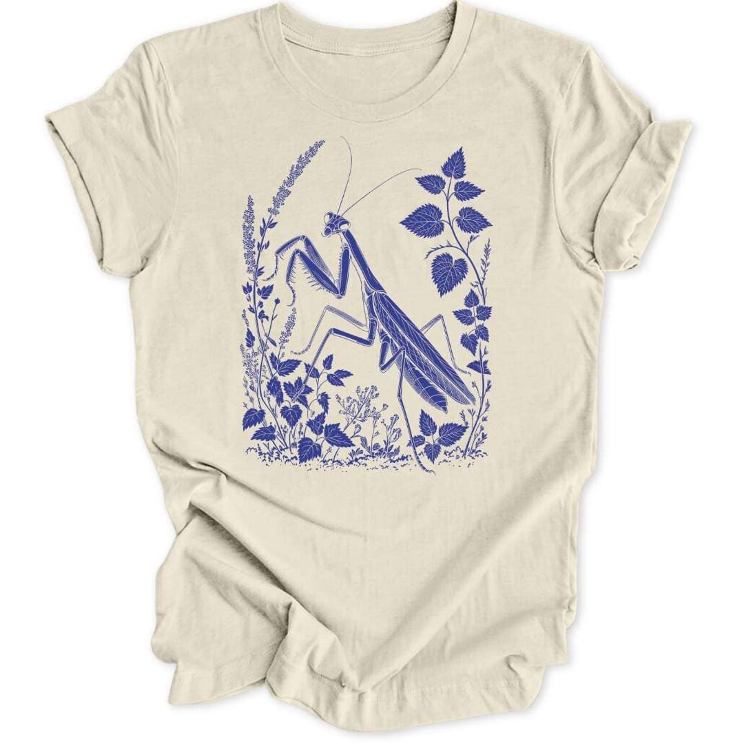 Praying Mantis Unisex T-Shirt T-Shirt Natur / S