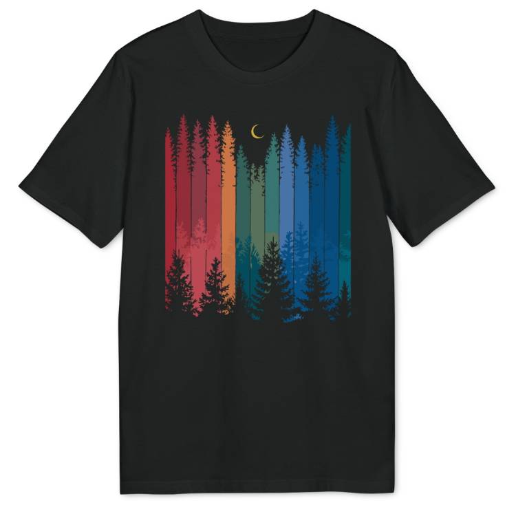 Rainbow Forest Bio T-Shirt - Wild Spirit