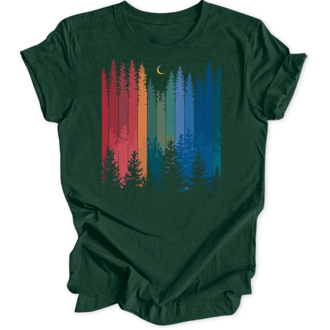 Rainbow Forest Unisex T-Shirt - Wild Spirit