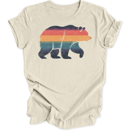 Rainbow Grizzly Unisex T-Shirt - Wild Spirit