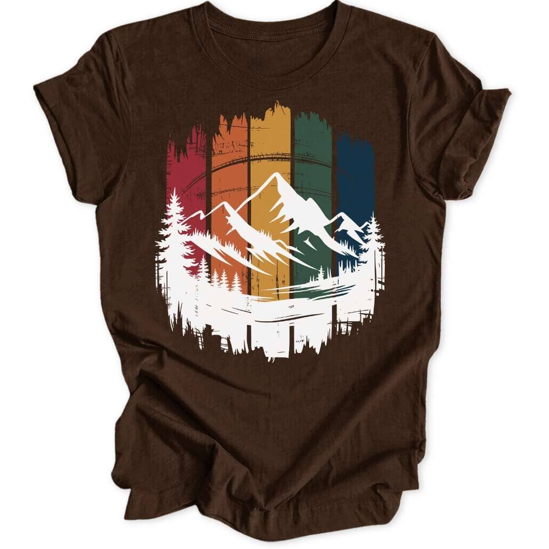 Rainbow Mountains Unisex T-Shirt - Wild Spirit