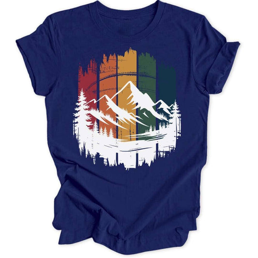 Rainbow Mountains Unisex T-Shirt - Wild Spirit