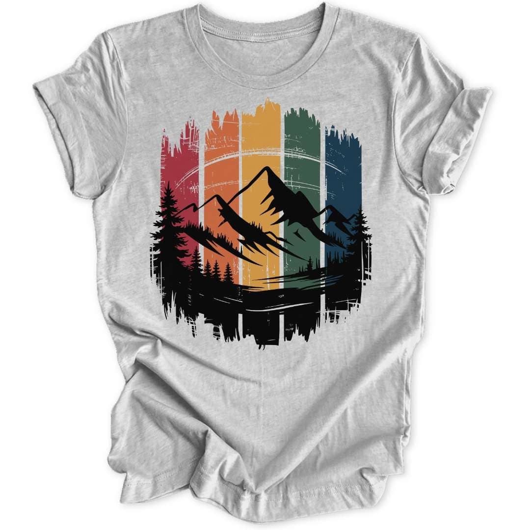 Rainbow Mountains Unisex T-Shirt - Wild Spirit