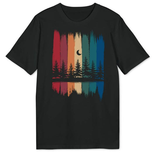 Rainbow Trees Bio T-Shirt - Wild Spirit