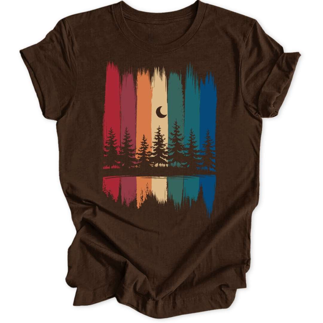 Rainbow Trees Unisex T-Shirt - Wild Spirit