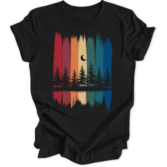 Rainbow Trees Unisex T-Shirt - Wild Spirit