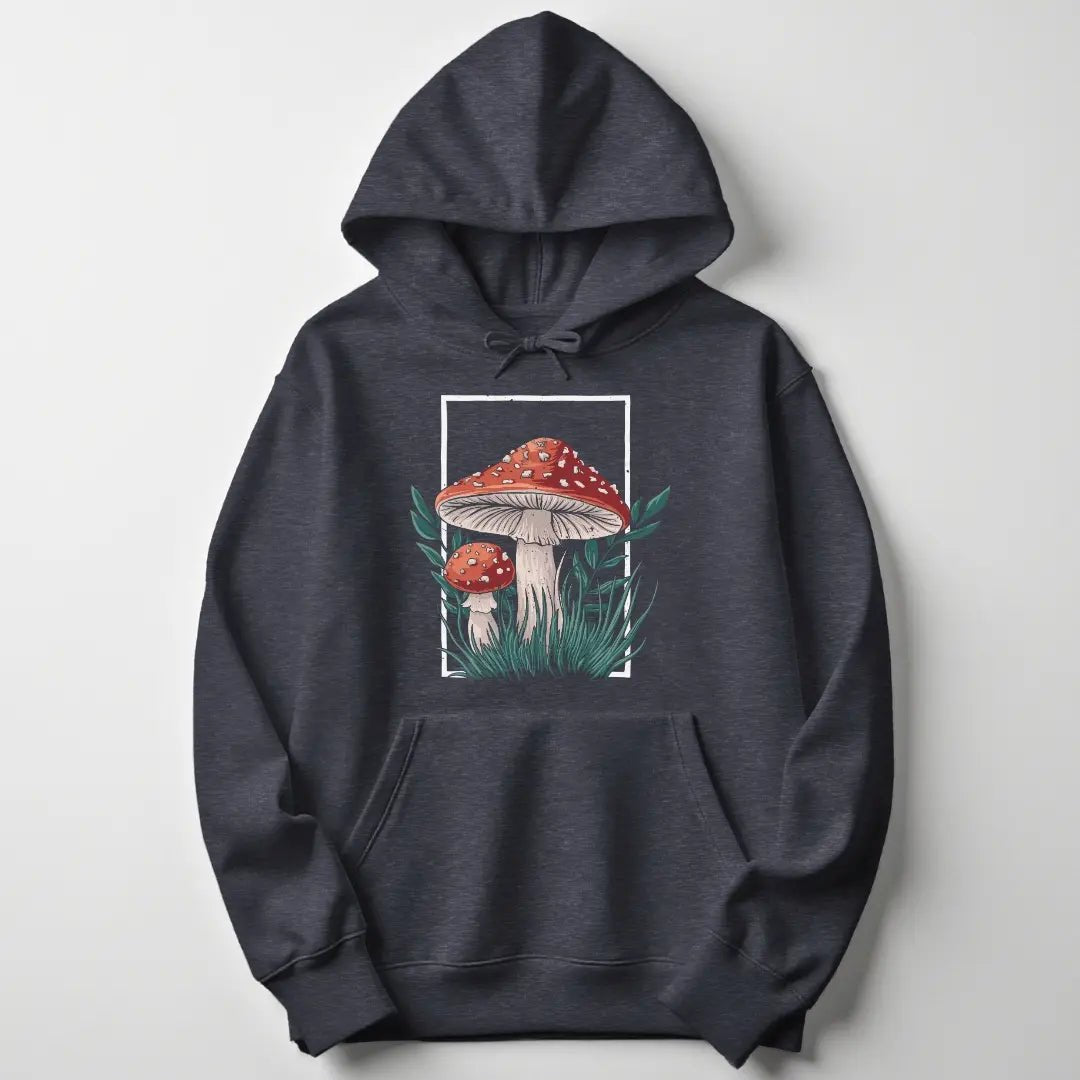 Rectangle Shroom Unisex Hoodie - Wild Spirit
