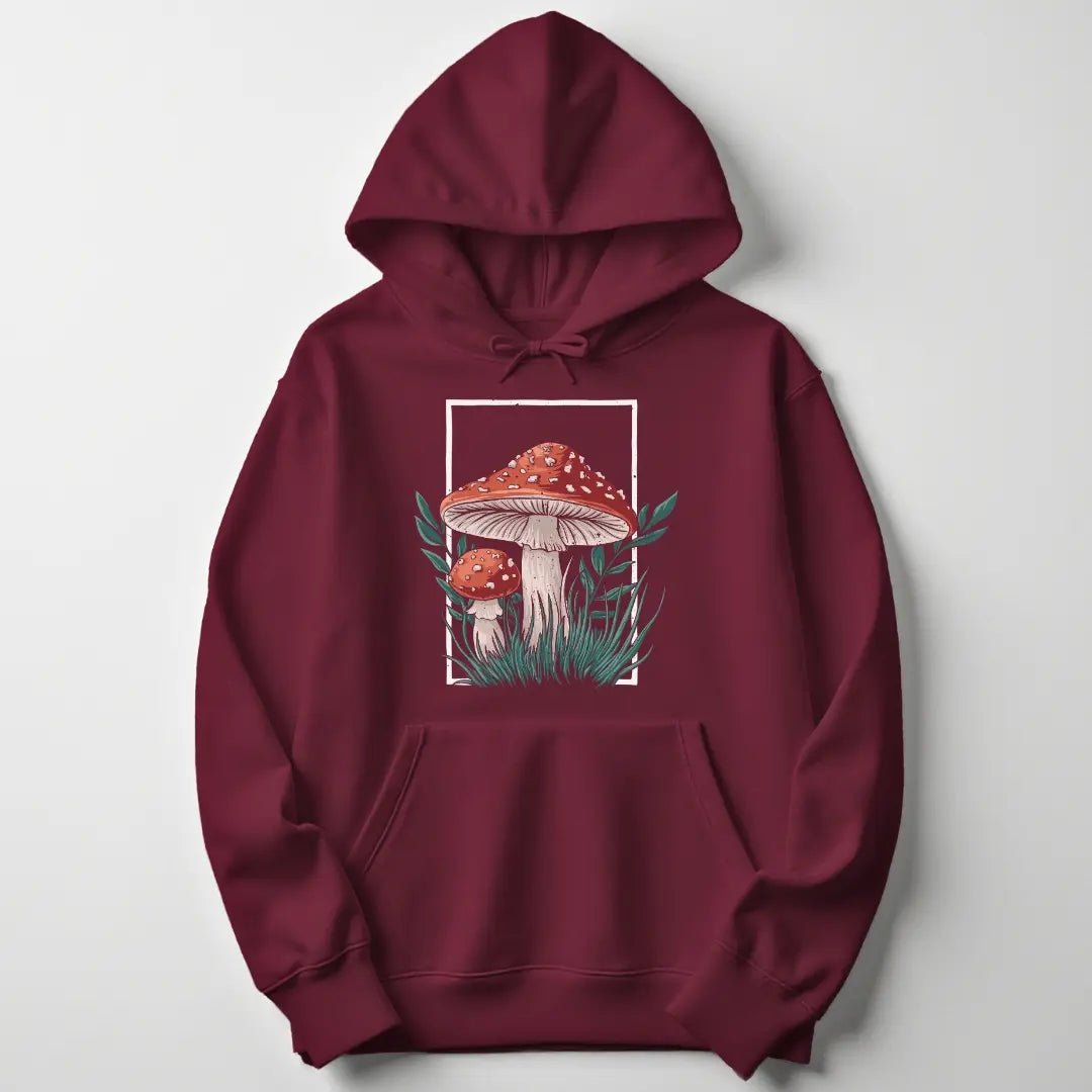 Rectangle Shroom Unisex Hoodie - Wild Spirit