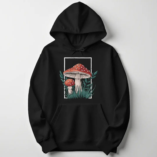 Rectangle Shroom Unisex Hoodie - Wild Spirit