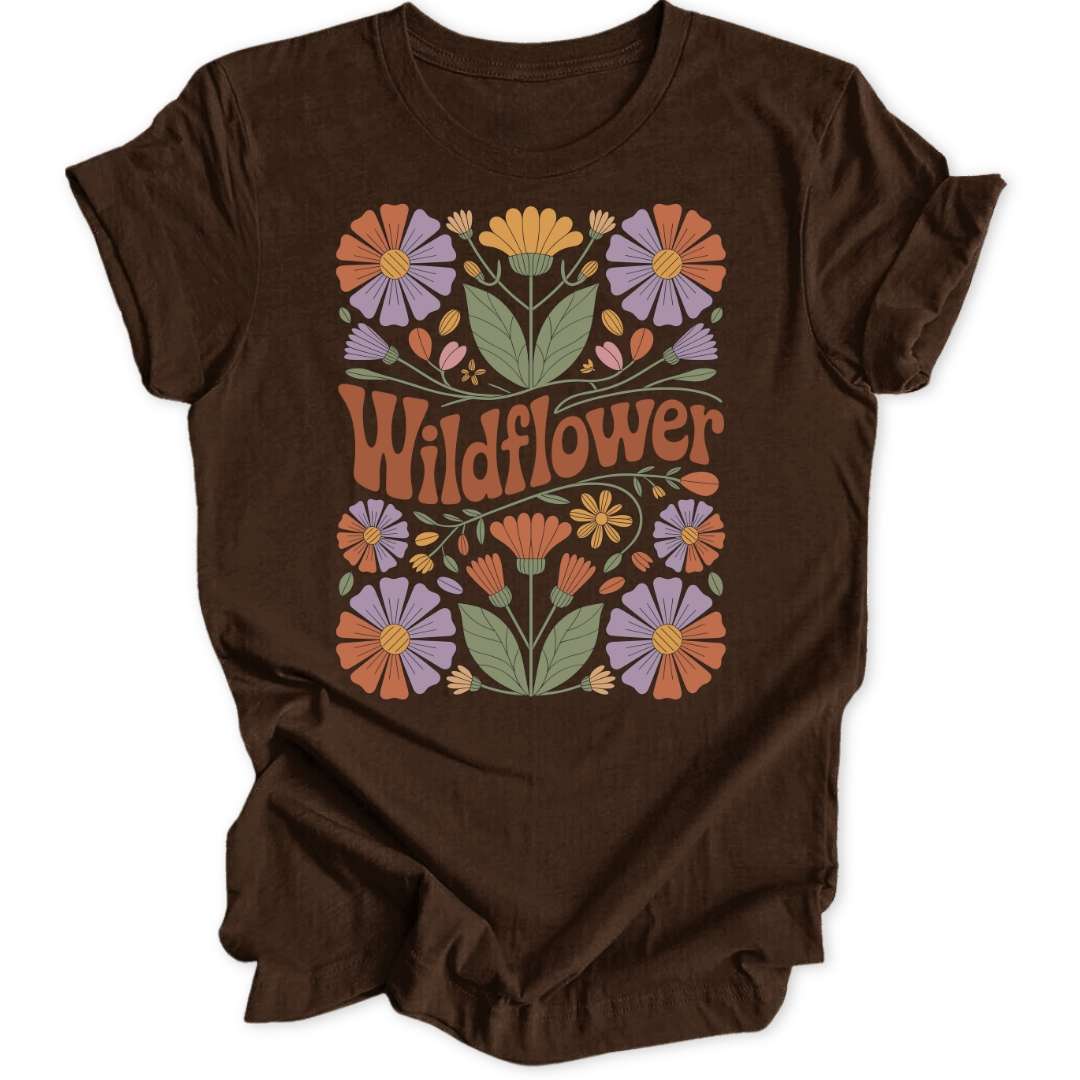 Retro Wildflower Unisex T-Shirt - Wild Spirit