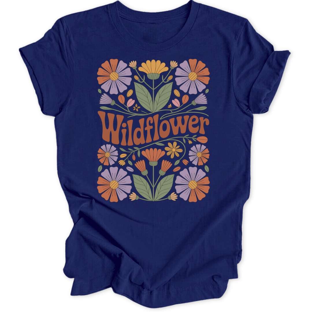 Retro Wildflower Unisex T-Shirt - Wild Spirit