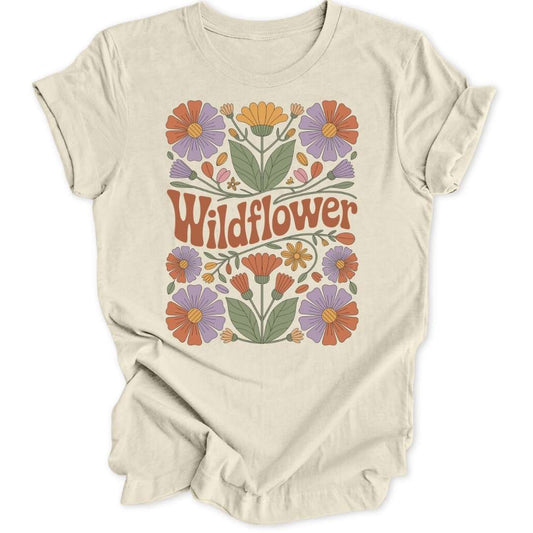 Retro Wildflower Unisex T-Shirt - Wild Spirit