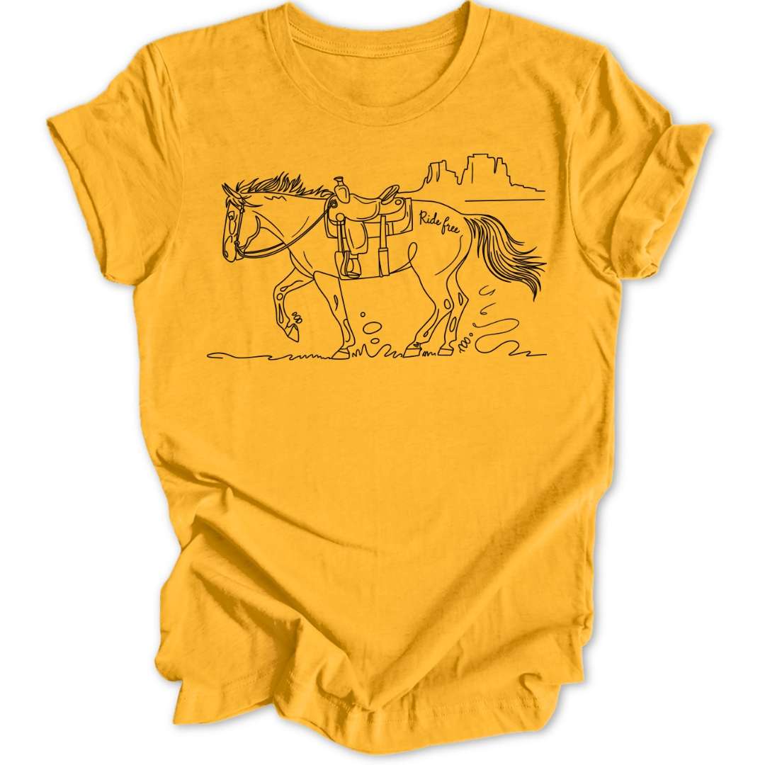 Ride Free Unisex T-Shirt - Wild Spirit