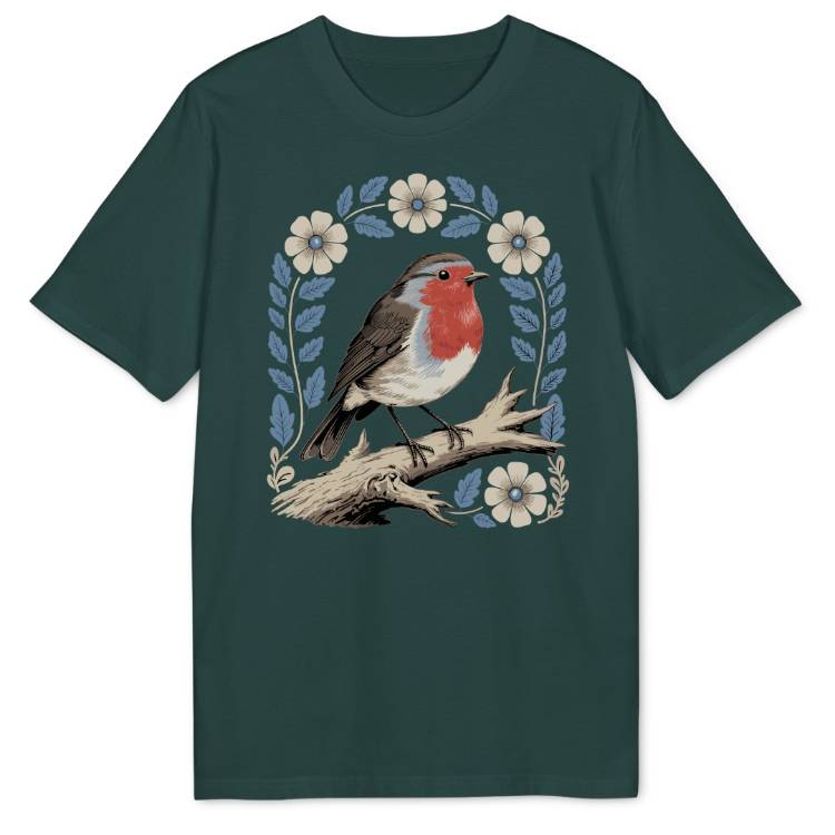 Rotkelchen Bio T-Shirt - Wild Spirit