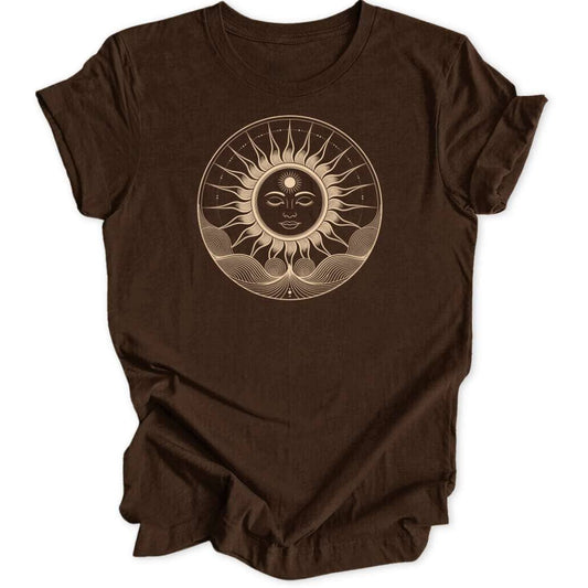 Sacred Sun Mandala Unisex T-Shirt - Wild Spirit