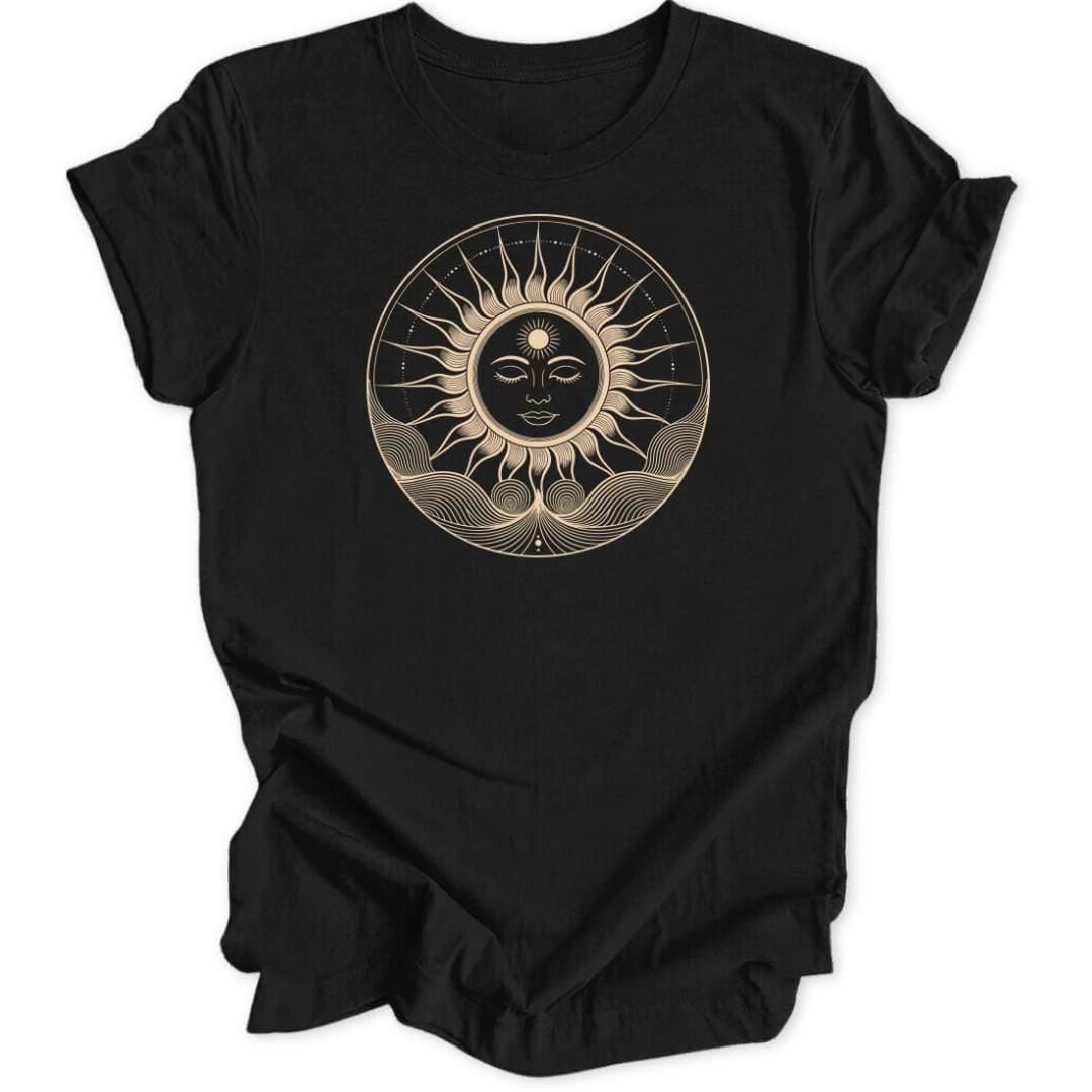 Sacred Sun Mandala Unisex T-Shirt - Wild Spirit
