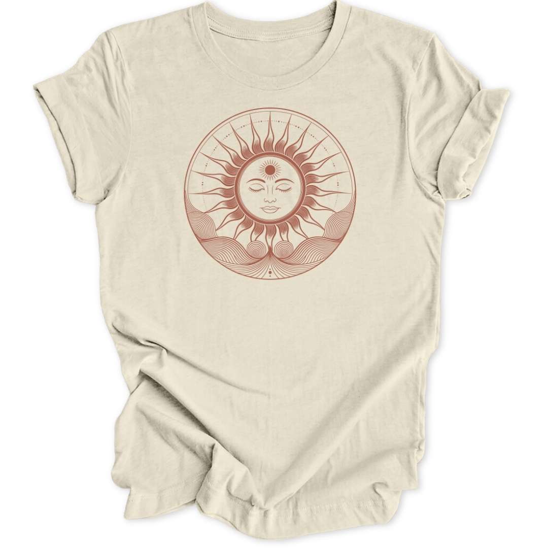 Sacred Sun Mandala Unisex T-Shirt - Wild Spirit