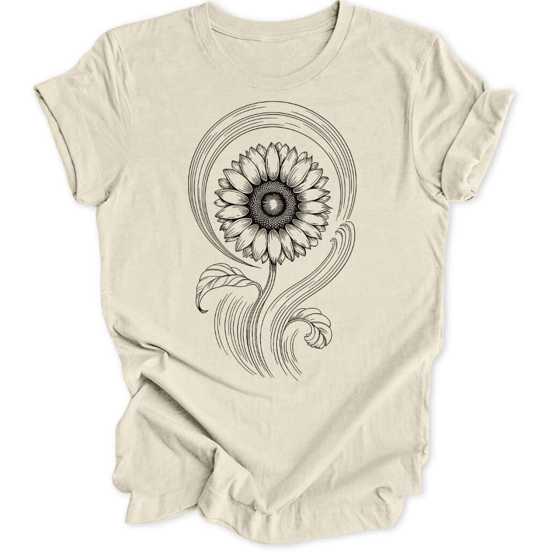 Sacred Sunflower T-Shirt - Wild Spirit
