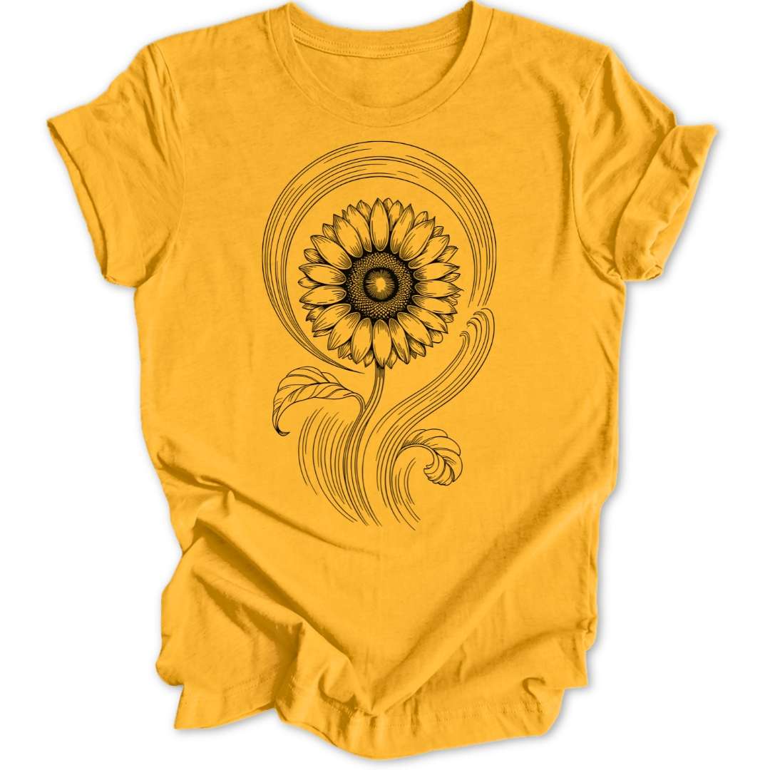 Sacred Sunflower T-Shirt - Wild Spirit