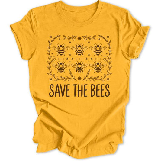Save The Bees Unisex T-Shirt - Wild Spirit