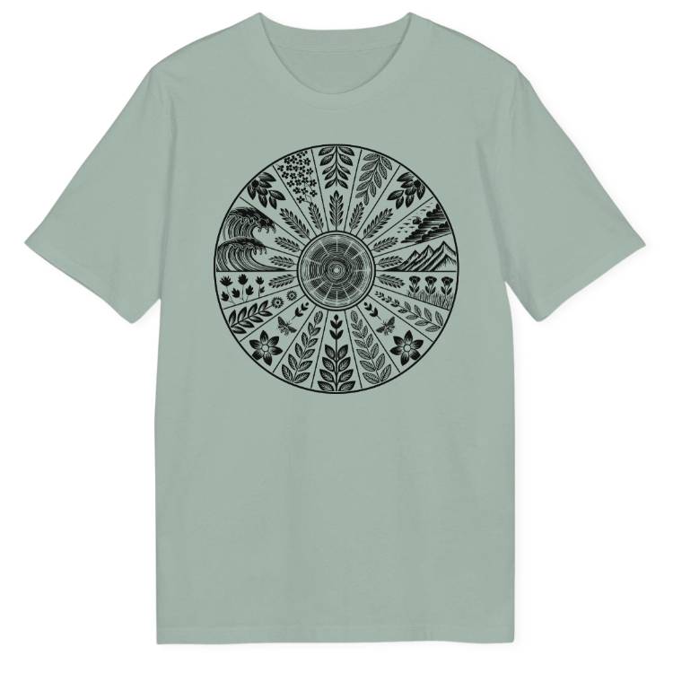 Seasonal Mandala Bio T-Shirt - Wild Spirit