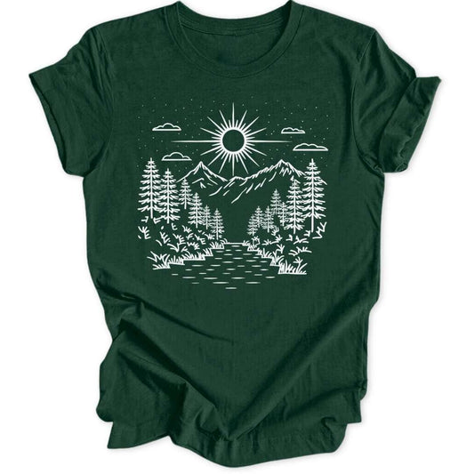 Serenity River Unisex T-Shirt - Wild Spirit