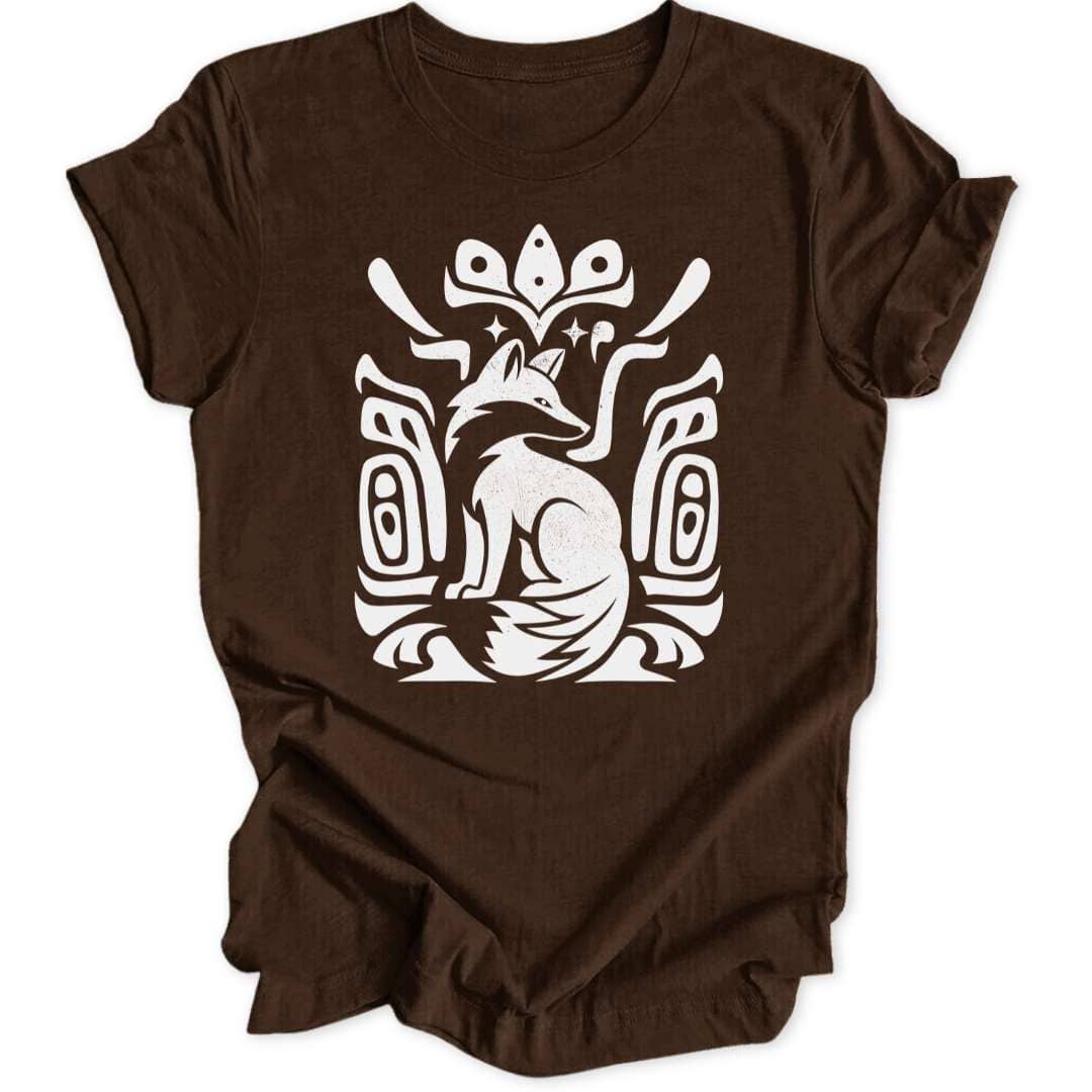 Shaped Fox Unisex T-Shirt - Wild Spirit