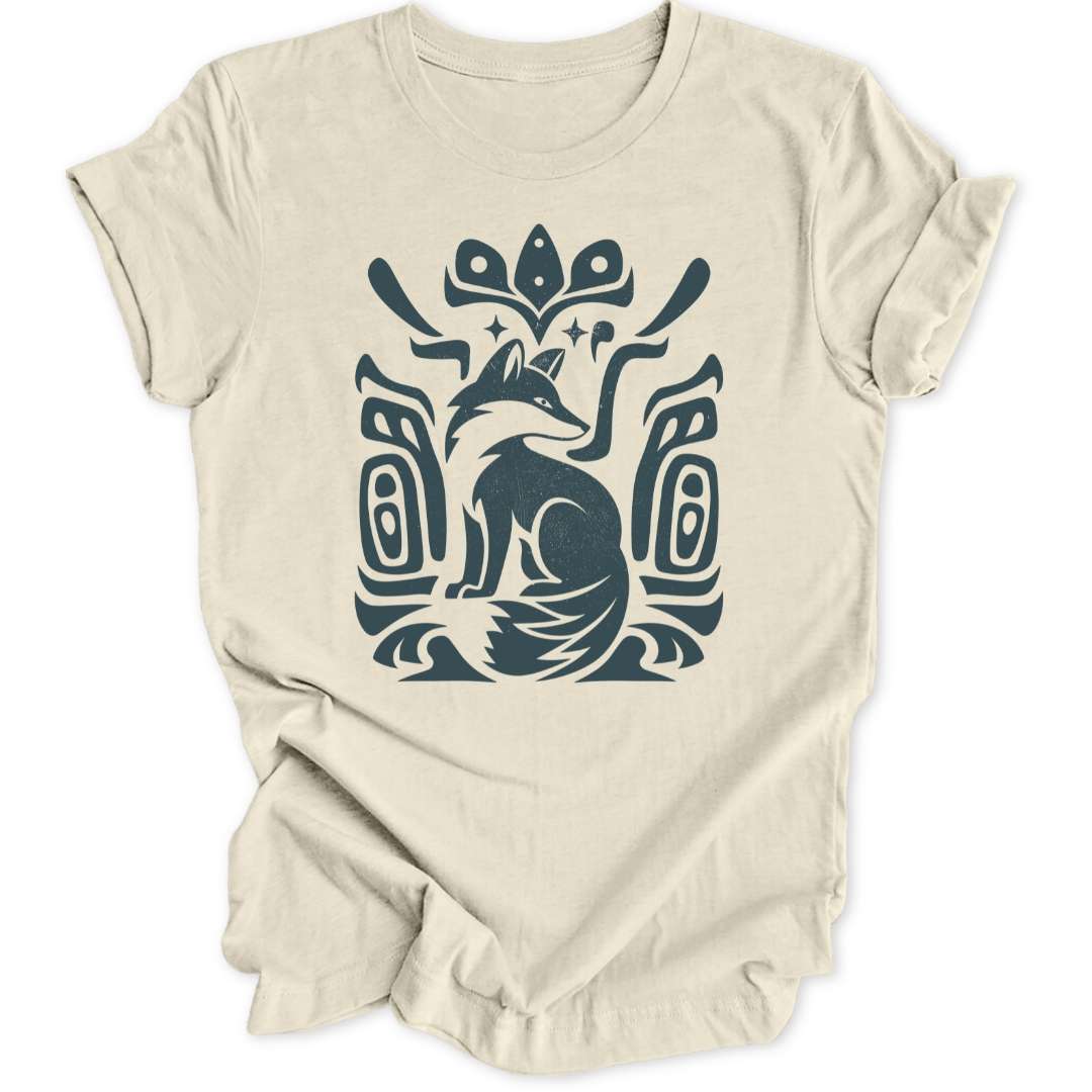 Shaped Fox Unisex T-Shirt - Wild Spirit