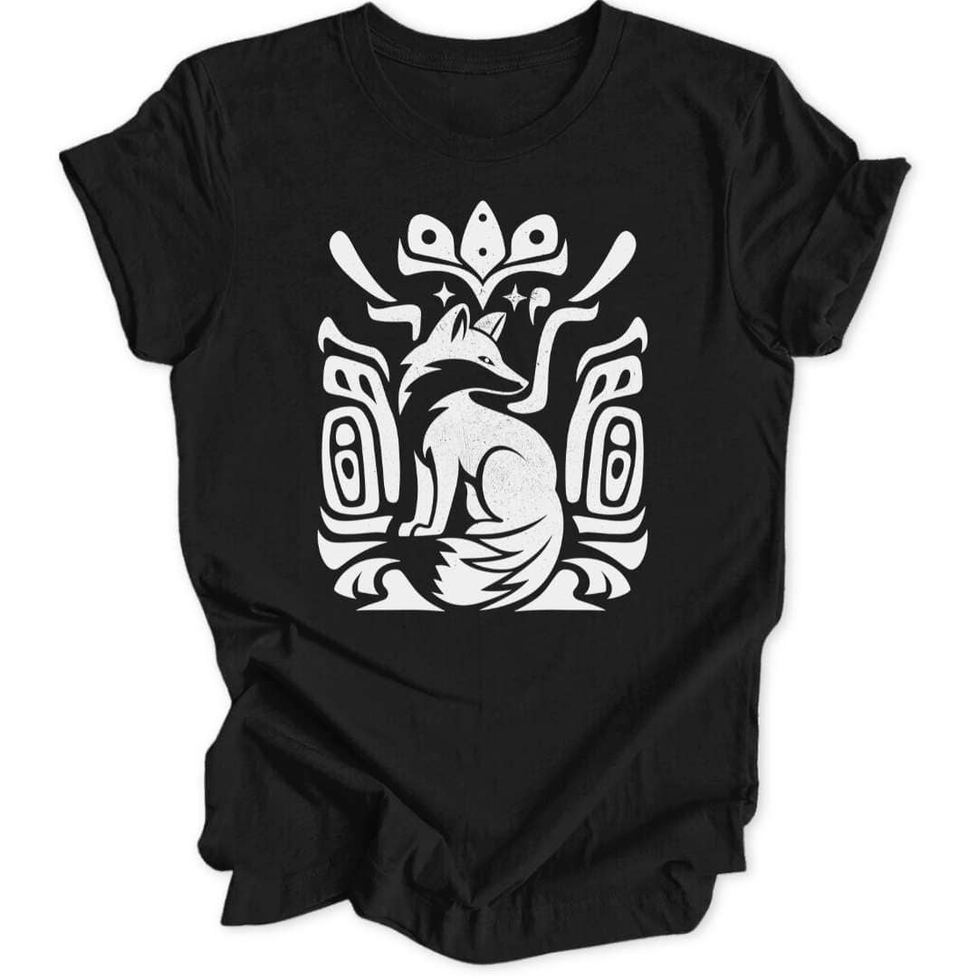 Shaped Fox Unisex T-Shirt - Wild Spirit