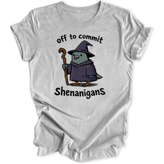 Shenanigans Pigeon Unisex T-Shirt - Wild Spirit