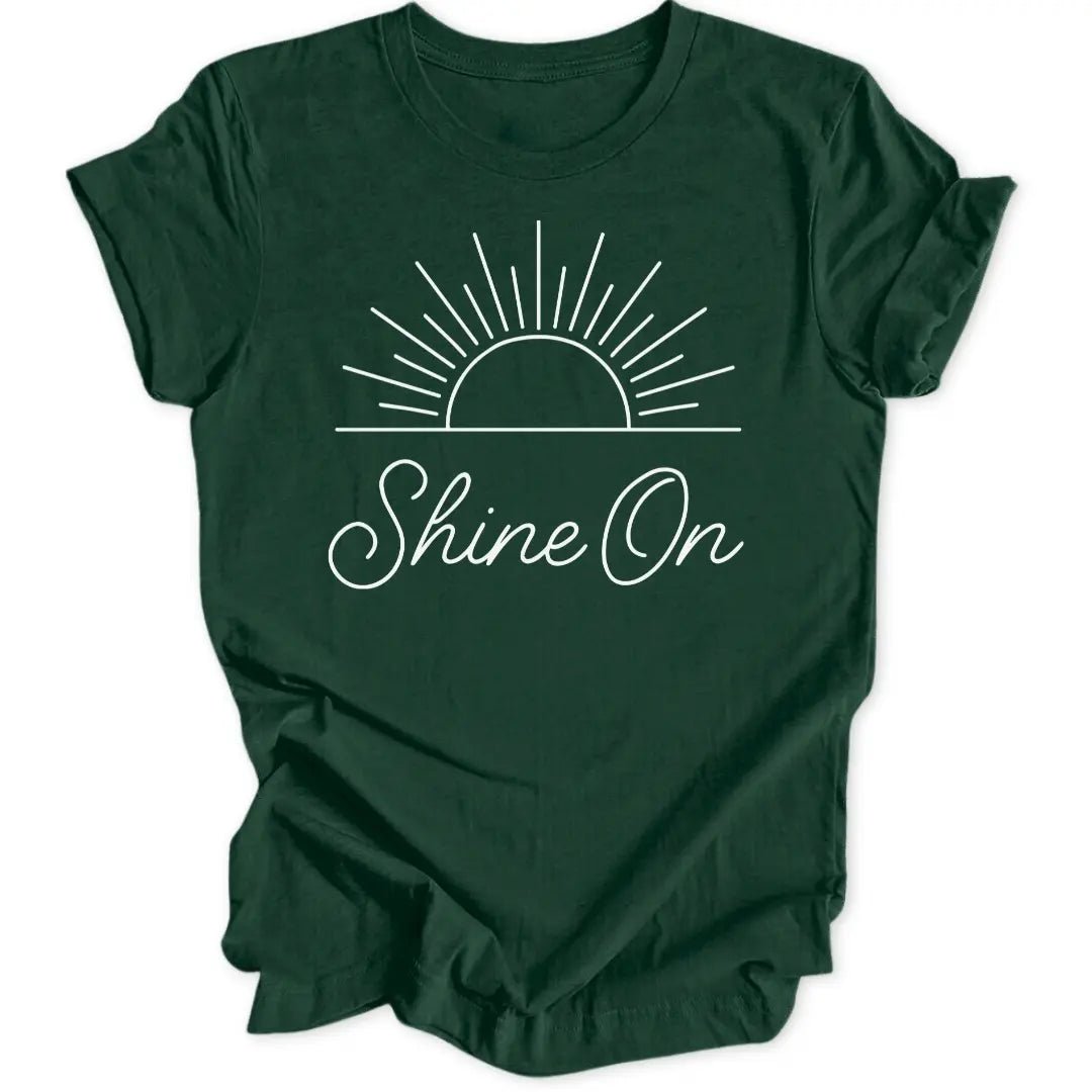 Shine On Minimal Unisex T-Shirt - Wild Spirit