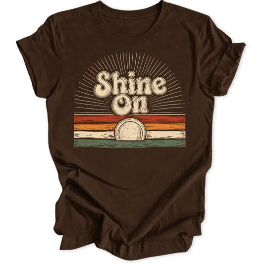 Shine On Retro Unisex T-Shirt - Wild Spirit