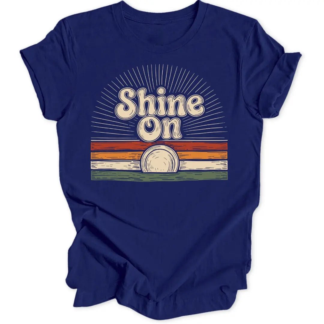 Shine On Retro Unisex T-Shirt - Wild Spirit