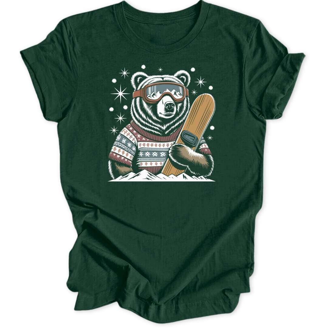 Shred Grizzly Unisex T-Shirt - Wild Spirit