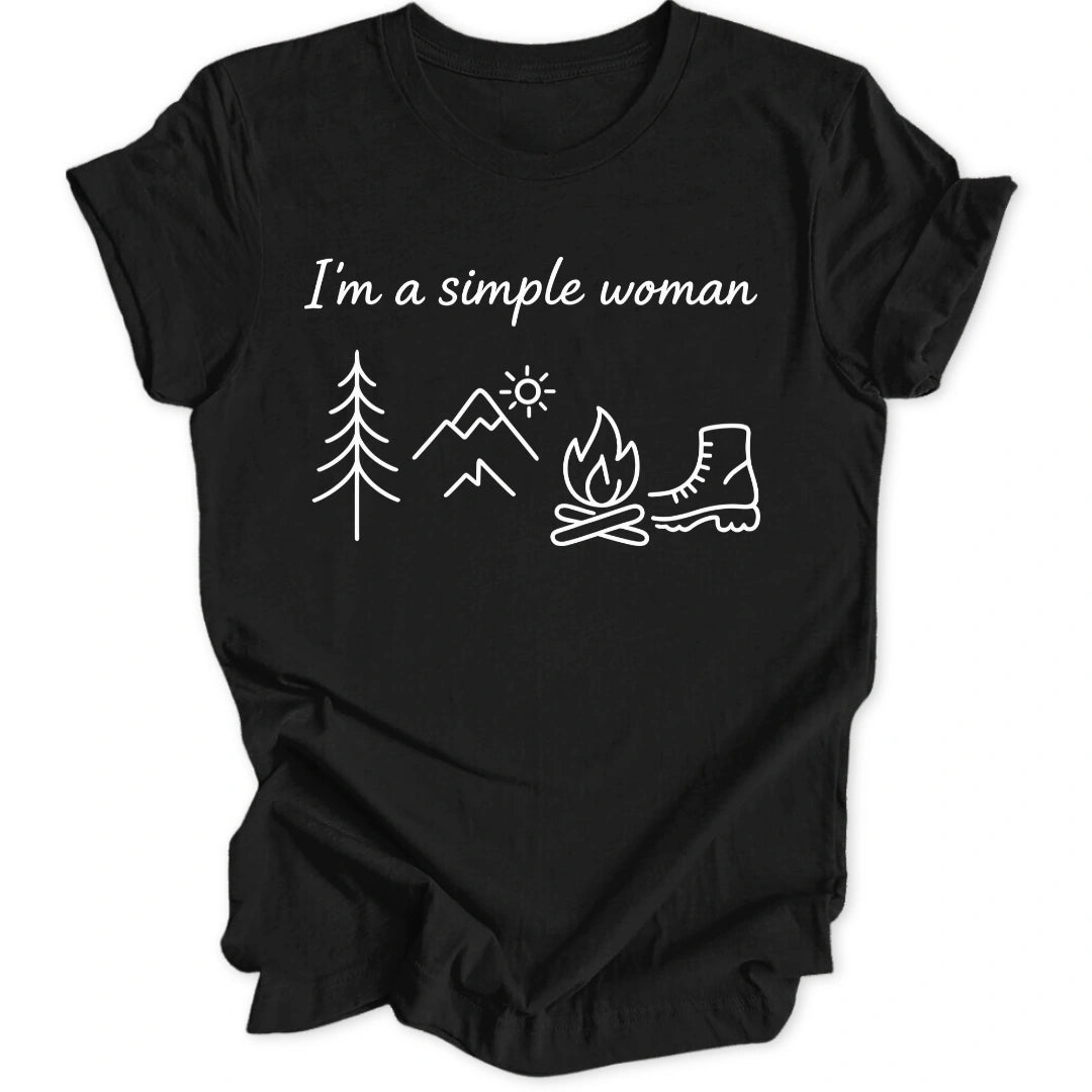 Simple Hiking Woman Unisex T-Shirt - Wild Spirit