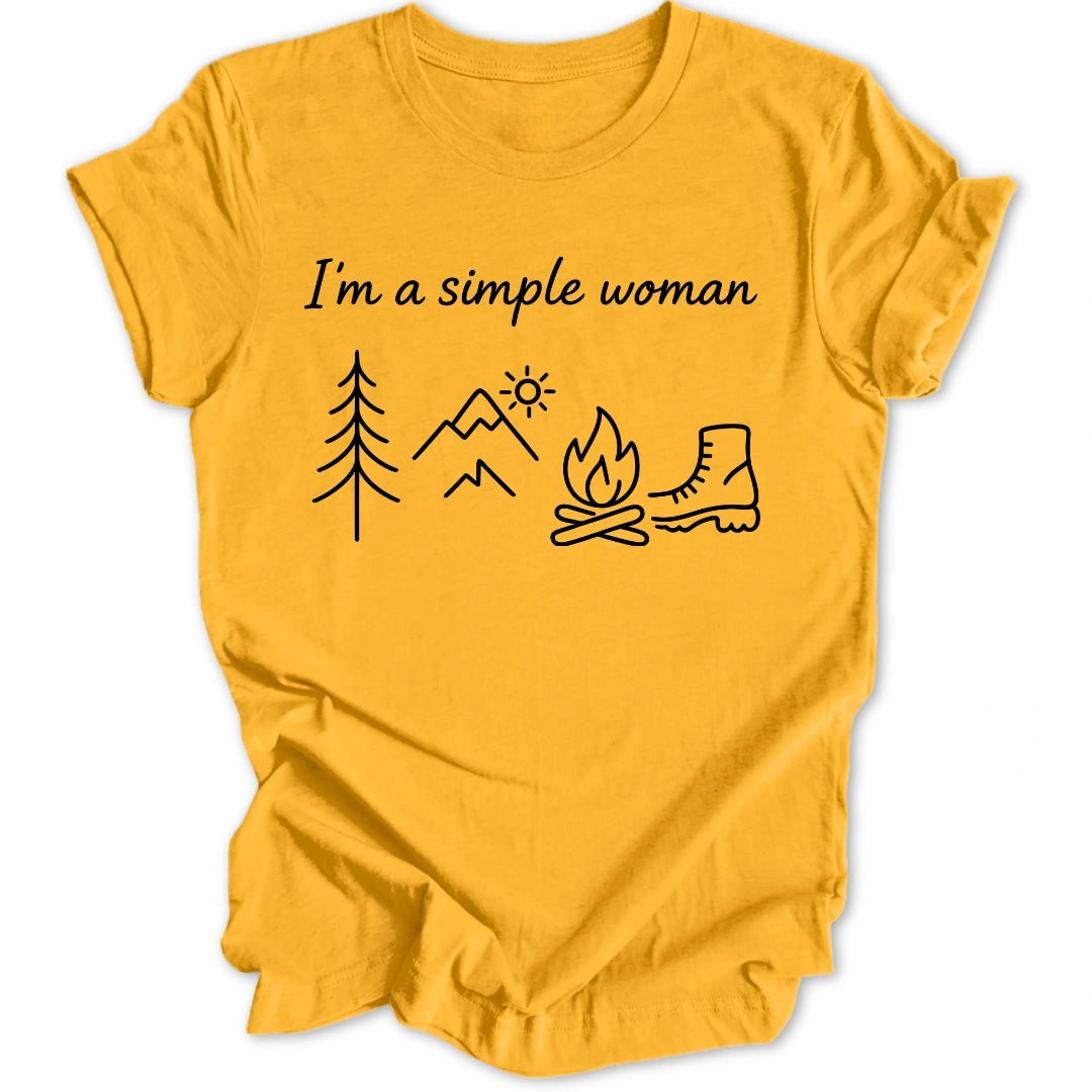 Simple Hiking Woman Unisex T-Shirt - Wild Spirit